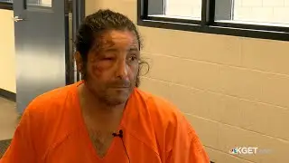 Jailhouse interview with man arrested in July 3 Bakersfield police shooting incident