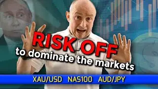 RISK OFF Mood Dominates the Markets | XAUUSD, NAS100, AUDJPY | Weekly Forex Forecast