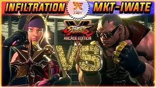 SFV AE ✪ INFILTRATION (Menat) vs IWATE (Balrog) | Ranked Match ✪ SF5 TenSFV