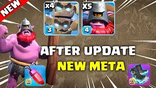 After Update Thrower + Meteor Golem Attack Strategy | Best TH18 Attack in Clash of Clans