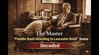 The Master Freddie Quell Attaching to Lancaster Dodd Scene Decoded