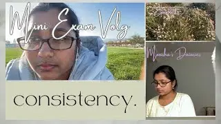Mini Exam Vlog 👩🏽‍💻