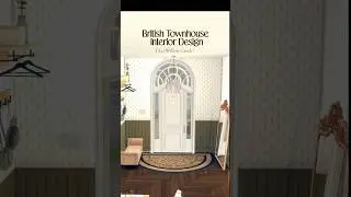 Sims 4 | British townhouse interior design #sims4 #sims4interior #sims4inspiration  #sims4build