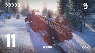 [4K 60FPS] [PS5] SNOWRUNNER - Destroying Alaska with Heavy Wrecker iX 3880 (Part 11) (Mods)