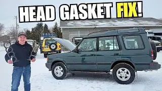 Can We Save This Old Land Rover? The TFL Disco Gets New Head Gaskets