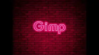 Neon Text Effect Using Gimp( Using Scripts) #GimpNeonText #GimpTutorial #sepalamarasinghe