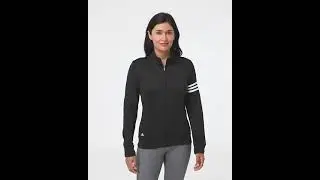 Adidas Golf Logo Embroidered Climalite Jacket - For Women - Buy at ApparelnBags.com