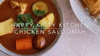Emirati Chicken Saloonah-وصفة اماراتيه مرقة/صالونة دجاج (ENG subtitles available)||HappyKittyKitchen