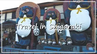 【Japan Walk】A Japanese Small Countryside Famous for Tanuki Statues | Shigaraki Town in Shiga