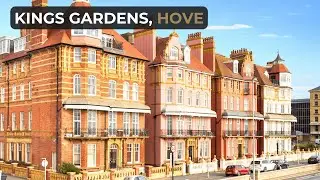 Inside a Striking 3-Bed Apartment on Hove’s Iconic Kings Gardens | Stunning Sea Views