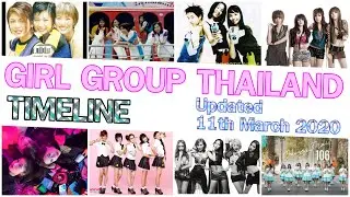 Thai Girl Group Timeline - เกิร์ลกรุ๊ปไทย (1982 - Feb 2020)