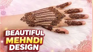 Trending Arabic Mehndi Design 🔥 Easy & Elegant 