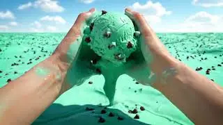 Which Ice Cream Ocean Would You Swim In? | Satisfying ASMR Wave Sounds To Relax & Sleep Compilation