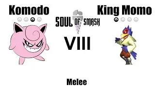 Komodo vs King Momo - SOS 8 - Smash Melee SSBM