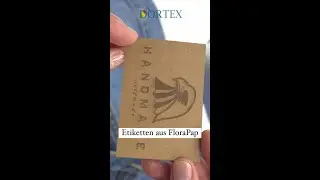 Nachhaltiger Hingucker - individuelle Etiketten aus FloraPap