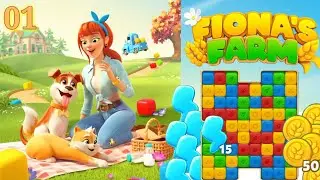 FIONA's FARM Gameplay - First 30 minutes || #catzpuzzlepop