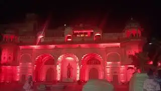 Musicm night light show 