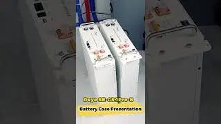 Deye SE-G5.IPrO-B Battery case Presentation #pv #deye  #battery#inverter #solarenergy
