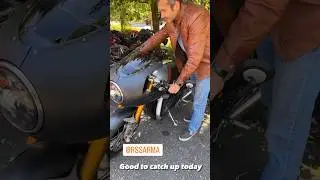 Triumph Thruxton Exhaust note | His new Bike is here