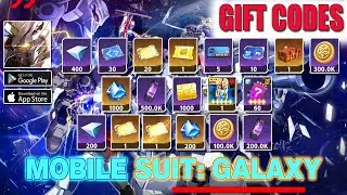 Mobile Suit: Galaxy | All 4 Working Gift Codes & Redeem Guide | Active Mobile Suit Galaxy Codes