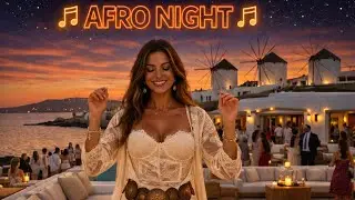 Afro Trance Sunset 🌴 Powerful Melodic Afro House EDM | Mykonos Club Energy | Slowfade