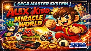 [ SEGA MASTER SYSTEM ] - ALEX KIDD IN MIRACLE WORLD #antigasjogatinas