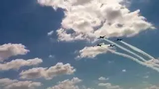 Warbird flyover
