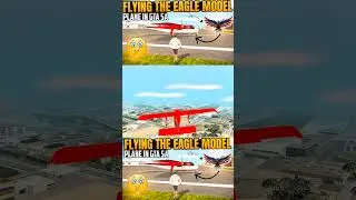 Flying the Eagle Model Plane in GTA San Andreas #shorts