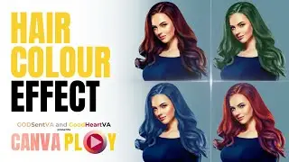 CANVAPLAY | ЭФФЕКТ ЦВЕТА ВОЛОС