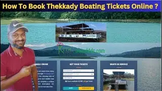 How to Book Thekkady Boating Tickets Online ? | KTDC Boating Thekkady