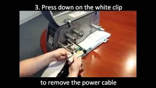 Intermec PM4i: Changing a Printhead