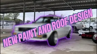 Turbo KE70 Drift Car Gets New Paint With Custom Roof Design!!!!