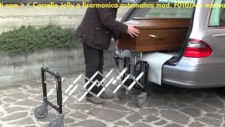 Olivetti Funeraria - Video 12 Carrelli portabara Jolly aut e manuale - Tecnicanews Video