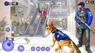 US Police Dog Shopping Mall Crime Shooting - Android Gameplay
