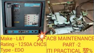 L&T ACB Tripping & Pole throwing mechanism assembly