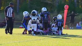 Tackle Football 7U. Pirates vs Indyah Hornets-Montgomery AL