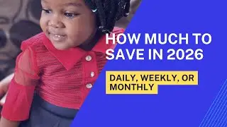 How Much do I really need to Save Daily, Weekly, or Monthly this Year?