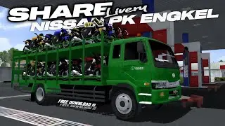 Share livery&PPL || mod bussid truck nissan diesel PK 260 motor carrier
