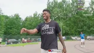 IShowSpeed vs NFL Quarterback Robert Griffin Race 2025-07-15