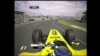 Albert Park 2004 F1 FP4: Misc onboards (Natural audio) [AI-enhanced]