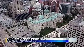 Governor Braun addresses costs of living