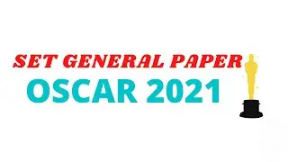 KERALA SET GENERAL PAPER|oscar 2021