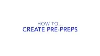 Pre-Prep - HireHop Equipment Rental Software