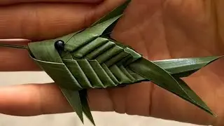 Amazing Fish Made From Coconut Leaf 🐟🌿 | Palm Tree Leaf Craft Art #diy #palm #craft #art 