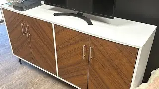 Affordable Mid-Century Modern Buffet | Amazon Home Furniture Review