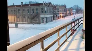 Wisconsin Snow Storm Timelapse. Feb 11-12, 2019