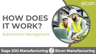 Sage 200 Manufacturing v Sicon Manufacturing WOP - Subcontract Management Comparison