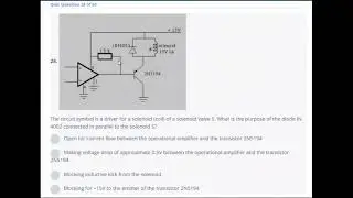 020 The circuit symbol is a driver for a solenoid