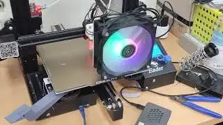 way too big hotend cooling fan