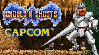 Ghosts 'n Goblins Hardest-Arthur 2 loops No Death ALL
